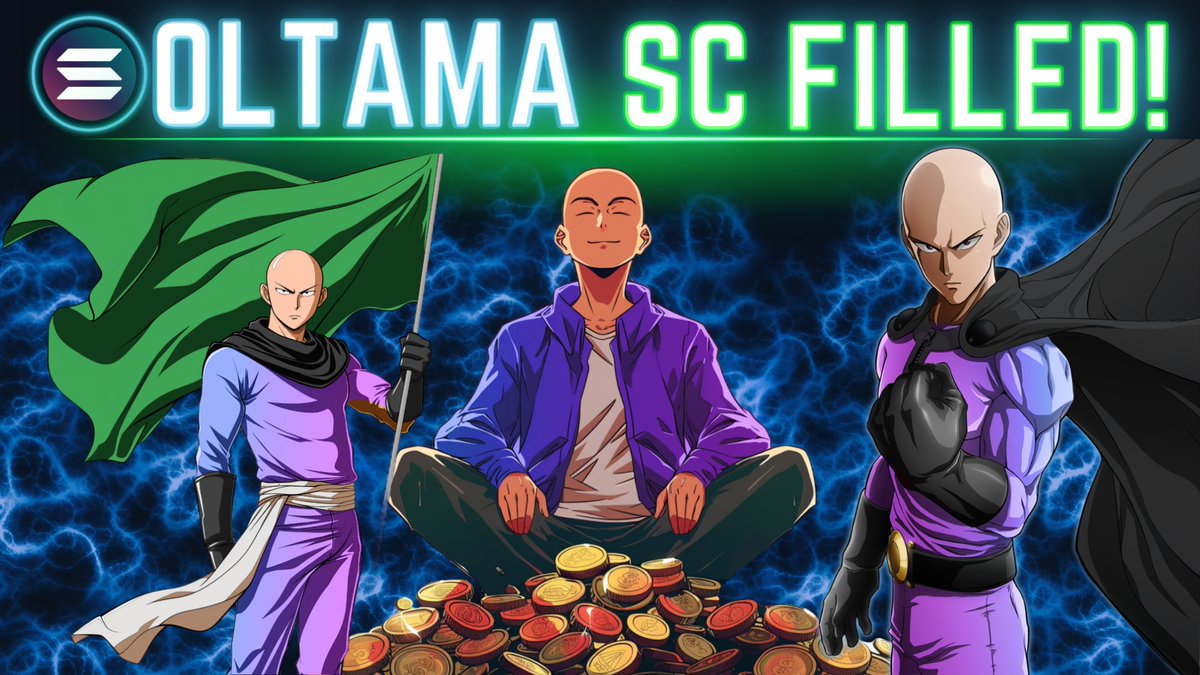 $SOLTAMA Presale SC Filled!
Presale will Remain open for 24 Hours only!

beta.pinksale.finance/solana/launchp…

#SOLTAMA #SOLANA #SolanaMemecoin #1000x