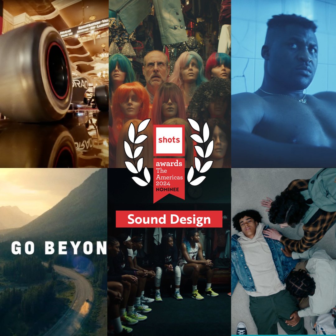 See the 2024 Shortlist for Ad of the Year: Sound Design

Check it out here: shotsawards.com/showreel/view/… 

@Apple @smugglersite @chevrolet @SteamFilms @redbullracing @droga5 @parkpictures @sickkids @cossette @Spyfilms @UnderArmour @zmbzagency @ToolofNA