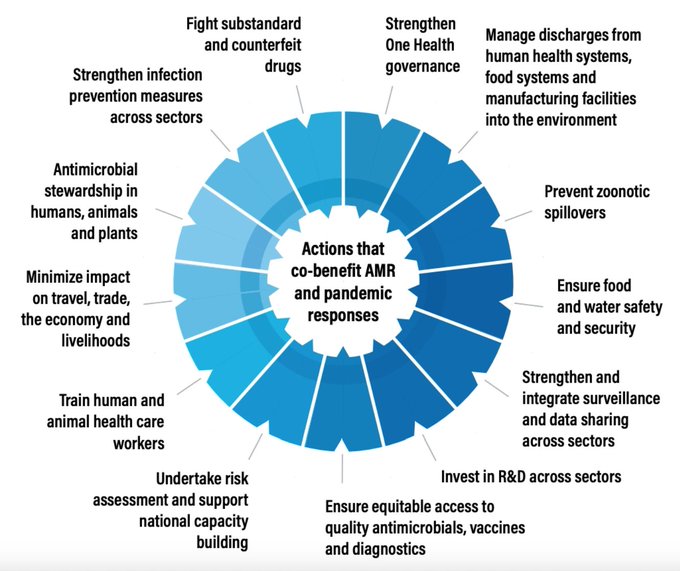 As #INB negotiations of the #PandemicAccord continue, the GLG urges member states to include #AMR in the relevant articles of the accord to save millions of lives from AMR and respond to any other pandemics using a #OneHealth approach. bit.ly/3hbpA6H