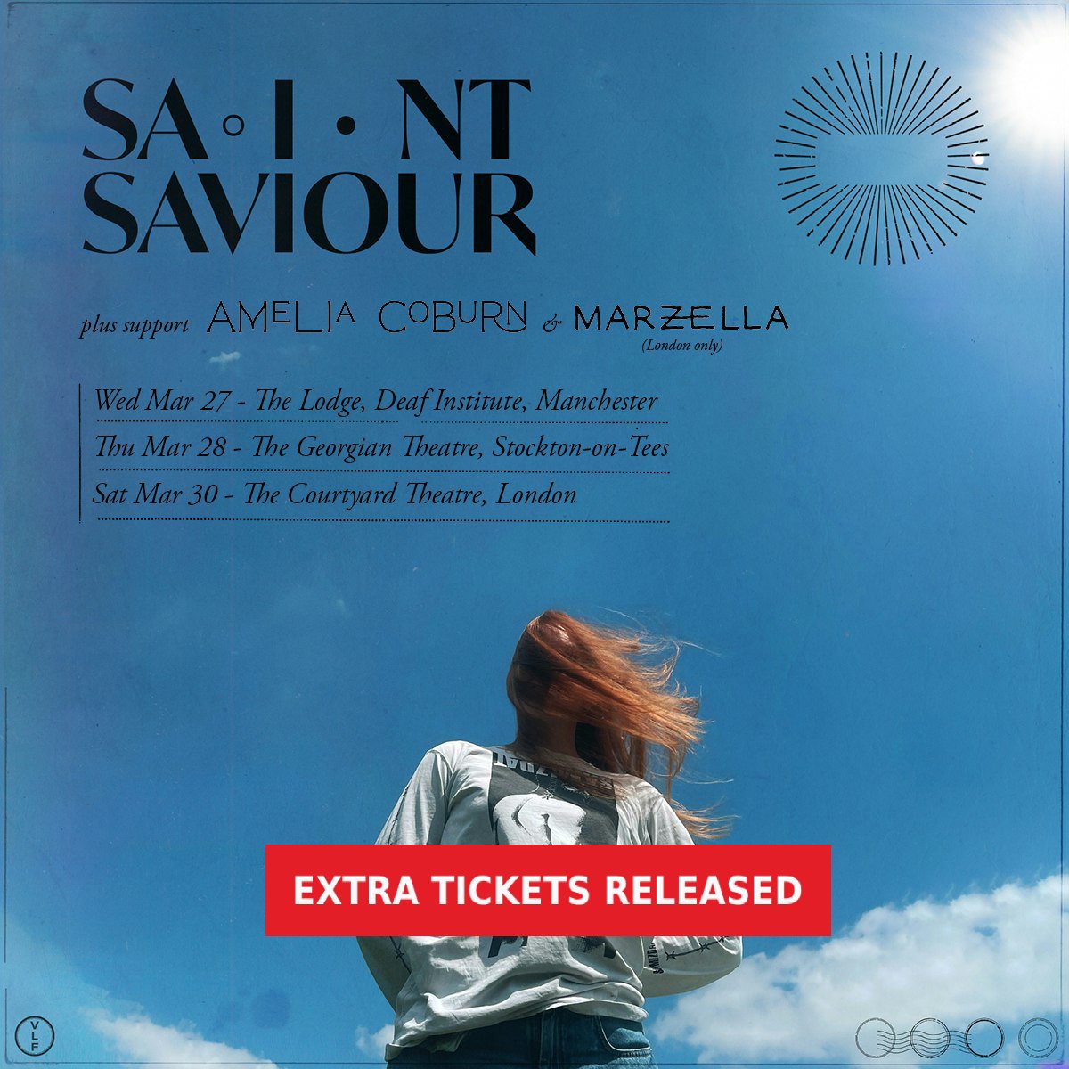 The Courtyard Theatre (@courtyardhoxton) on Twitter photo Hurry, a few extra tickets just released for <a href="/SaintSaviour/">Saint Saviour</a>'s gig this Saturday March 30th, at The Courtyard Theatre! Snatch them up before they're gone! 🎟️
Doors open at 7pm.
Limited remaining tickets available HERE:
dice.fm/event/654ccf04… Hurry, a few extra tickets just released for <a href="/SaintSaviour/">Saint Saviour</a>'s gig this Saturday March 30th, at The Courtyard Theatre! Snatch them up before they're gone! 🎟️
Doors open at 7pm.
Limited remaining tickets available HERE:
dice.fm/event/654ccf04…