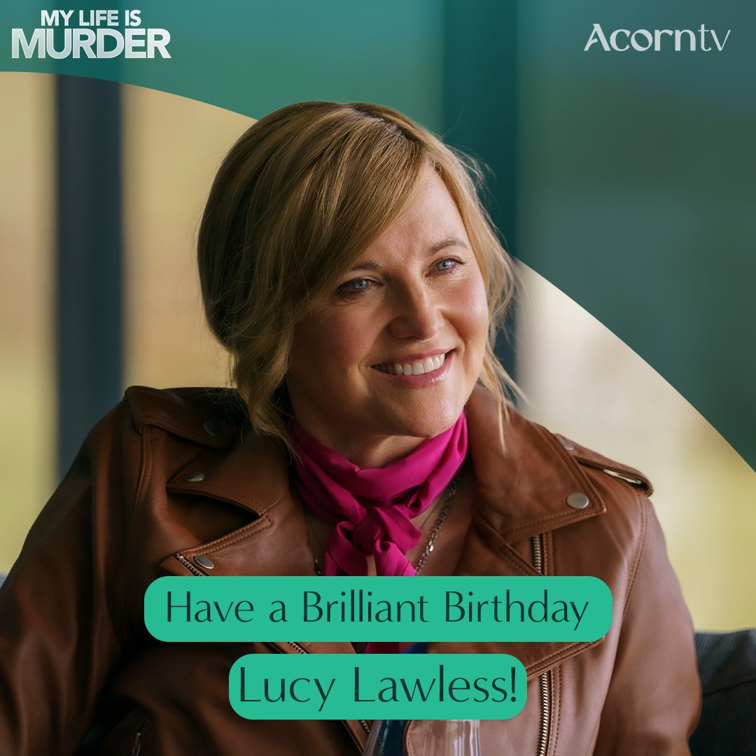 Wishing Lucy Lawless a very happy birthday! 🎂