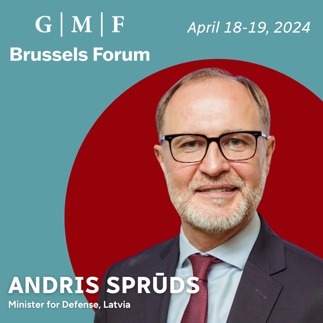 We are proud to welcome esteemed European government ministers as #BrusselsForum2024 speakers: 🇪🇸 @jmalbares, Foreign Affairs, Spain 🇧🇪 @hadjalahbib, Foreign Affairs, Belgium 🇵🇱 @radeksikorski, Foreign Affairs, Poland 🇱🇻 @AndrisSpruds, Defense, Latvia ℹ️ gmfus.org/brussels-forum…