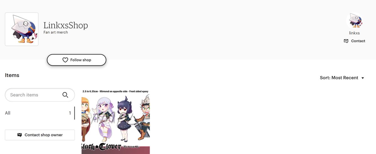 linkxs's tweet image. Hello I'm excited to say that I have just opened an Etsy shop. Right now, I have my black clover keychains up for sale but, I'll be adding more items soon. I would love if you all could take a look and let me know what you think. Thank you for the support!
etsy.com/shop/LinkxsSho…