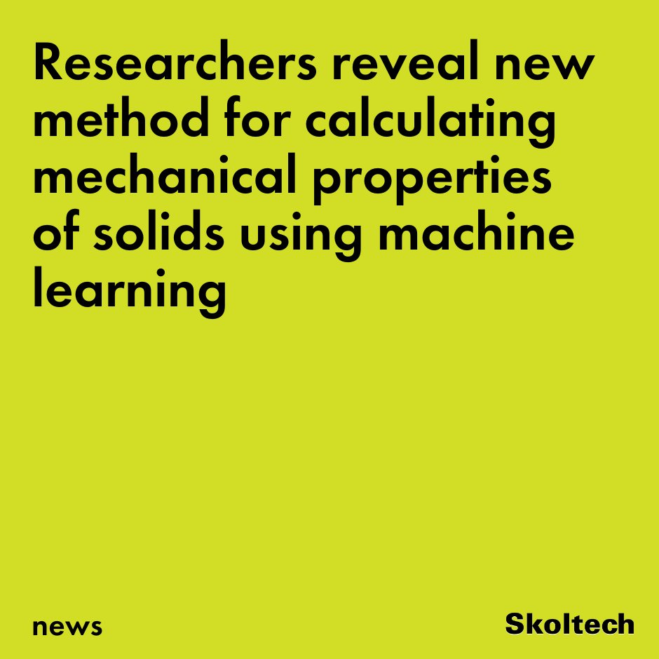 Researchers from Skoltech introduced a new method which takes advantage of machine learning for studying the properties of polycrystals, composites, and multiphase systems: new.skoltech.ru/en/news/resear…