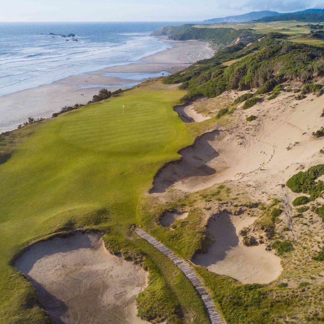 - TOP 100 USA - 16th - Bandon Dunes (Pacific Dunes) - Bandon - Oregon 📷 @patrickjkoenig #BandonDunes #PacificDunes #USA #Oregon #top100golf #golfcoursearchitecture #golf #top100golftravel #golfplanning #golftrips #golfgin #edenmill #golftravel