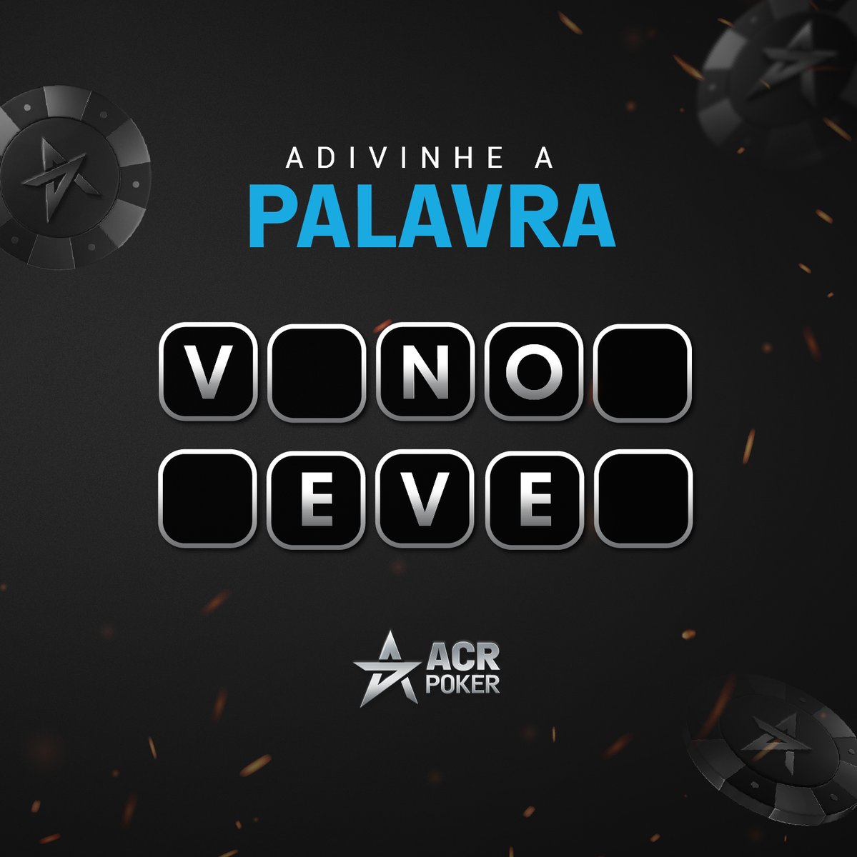 😈 SORTEIO 😈 5 TICKETS de US$95

Se dissermos:

🛰️ Mega satélites
💺 Muitas vagas GTD
🤑 US$12.500.000 milhões

De que estamos falando?
Dê ❤️🔄 + Nick
Mencione um amigo

Aqui, a resposta 😏👉 acrpoker.eu/es/promotions/…

#ACRgiveaway #ACRpoker #poker