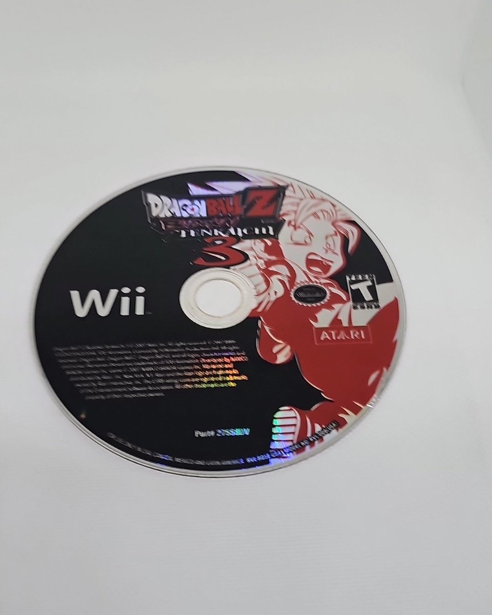 GameToyBrickMan's tweet image. I post this as BROKEN DAMAGED - Dragon Ball Z Budokai Tenkaichi 3 - Wii Game - AS IS

And I still get questions if the game will work. Smh.

#dragonballz  #dragonballzbudokaitenkaichi3