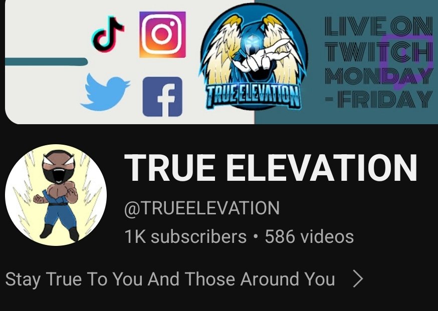 TrueeElevation's tweet image. WE DID IT, 1k subs on #Youtube!! Appreciate EVERYONE that has been a part of this journey! #Firmhandshakes