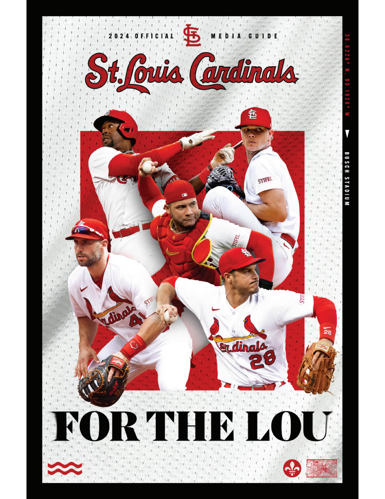 Honored to contribute to the St. Louis Cardinals media guide again this season. #ForTheLou