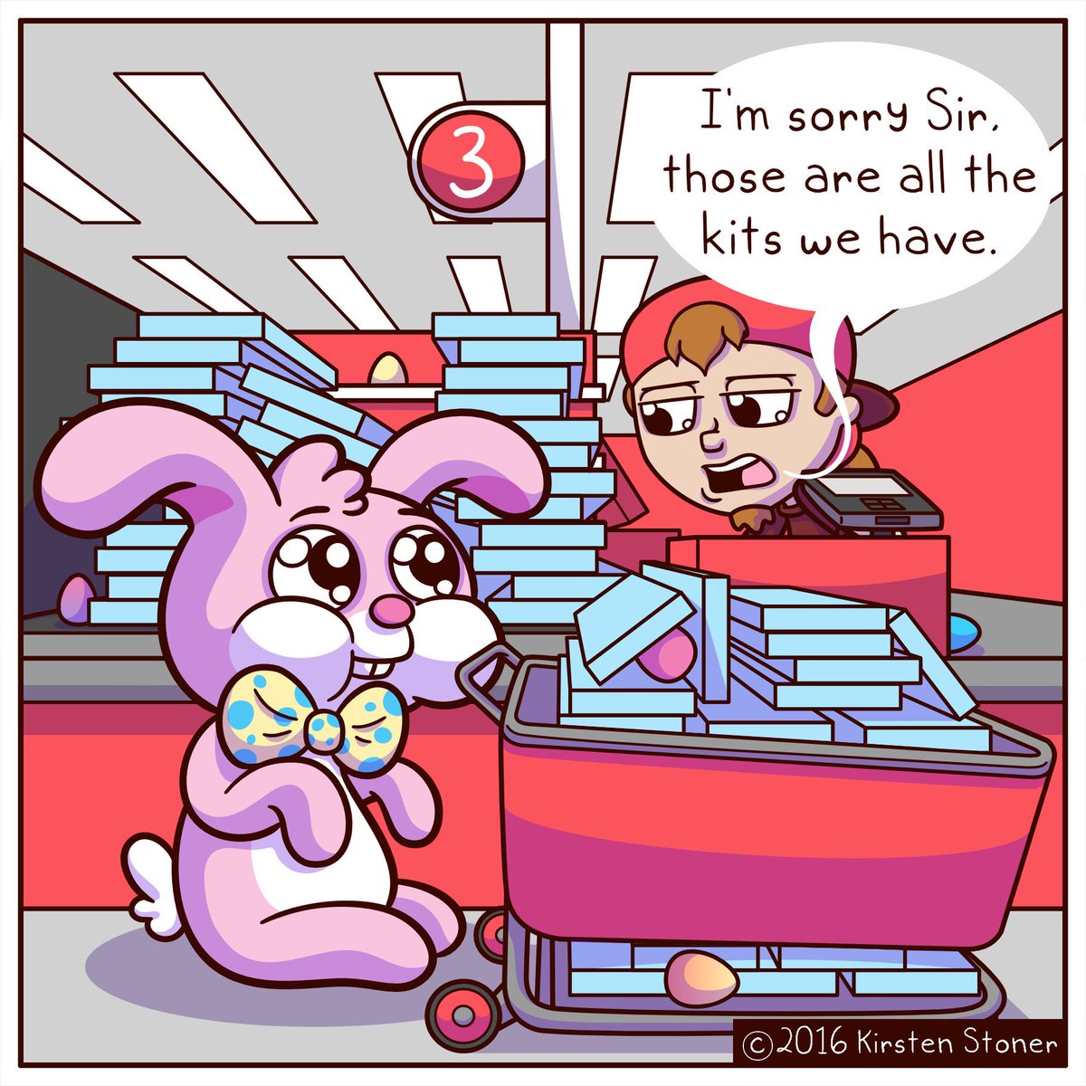 LittleMeComix's tweet photo. Easter is hopping up on us real soon😄🐰🥚It's always odd when it happens in March🤔
#comicpanel #comics #comicstrip #easter2024 #easterdecorating #EasterEggs #humor #littleanimatedme #originalcomic #puns #webcomicsofinstagram https://t.co/0PV9yljLSg