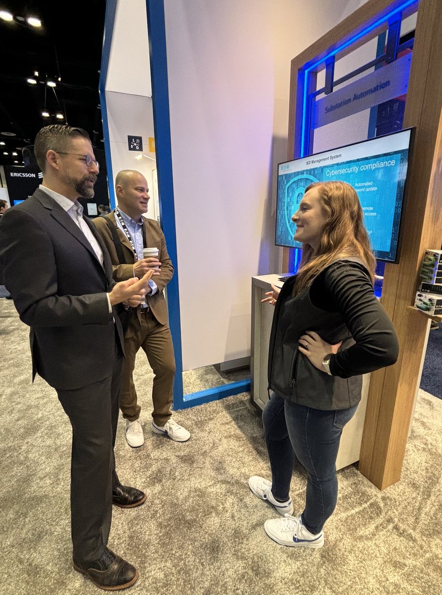 Last month at #DistribuTech24, we showcased how we’re helping utilities navigate the new energy landscape. Discover how our solutions are supporting a more sustainable and resilient future: eaton.works/3Vr6Sd1
#EnergyTransition #EverythingAsAGrid