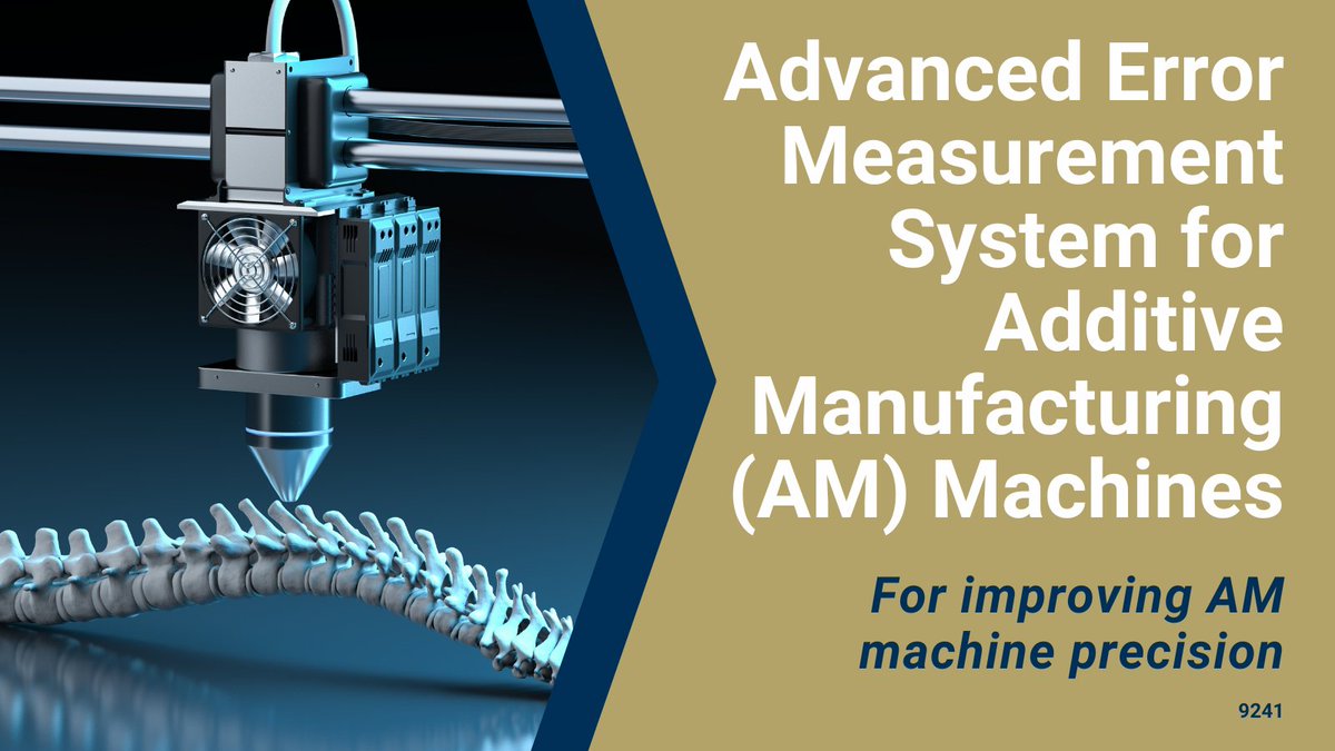 GaTechOTL's tweet image. #AvailableForLicensing: Advanced error measurement system revolutionizes #additivemanufacturing. Enhance your machine&apos;s precision and performance for exceptional 3D printing results. 
@MEGeorgiaTech 
#3dprinting 
ow.ly/th2o50PJh6A