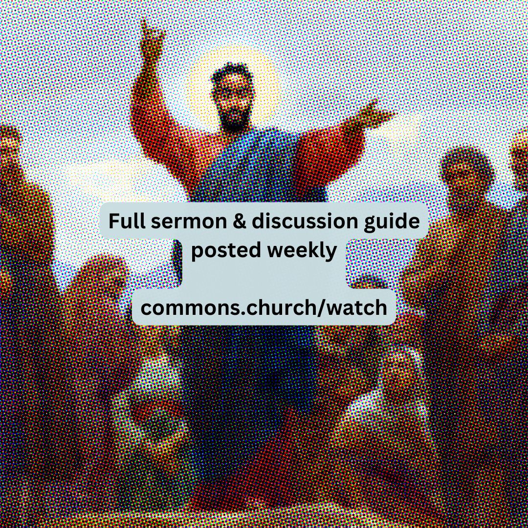 Check out our latest sermon from Palm Sunday! You can listen to the full sermon on the Commons Church podcast now 🎧