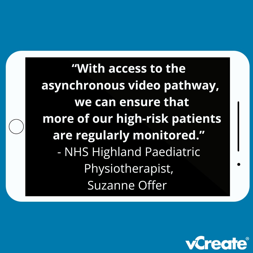 Check out our case study about how our follow-up feature is transforming #neonatal follow-up care for NHS Scotland: vcreate.tv/news/Asynchron… For a one-off set-up fee, units can access the feature indefinitely. Email theteam@vcreate.tv for more info. @NHSHighland