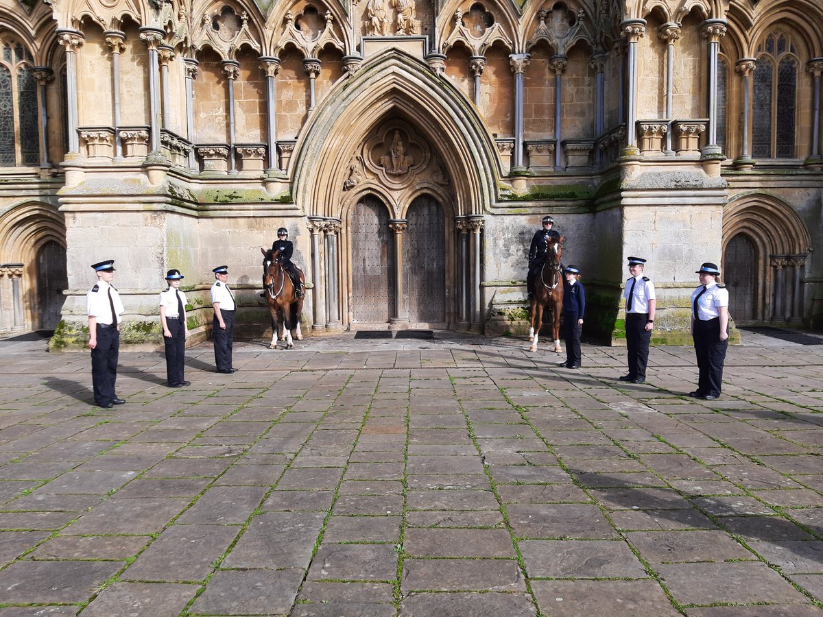 On Sunday 17th March the #VPCWestonSuperMare Cadets attended the High Sheriff of Somerset Legal Service at Wells Cathedral ⛪🧑🏻‍⚖️ High Sheriff Cadets Jack and Emily had the honour of carrying the Somerset Sword in the procession ⚔️👮🏻 @ASPolice @ShelfordMark @somersetsherif1