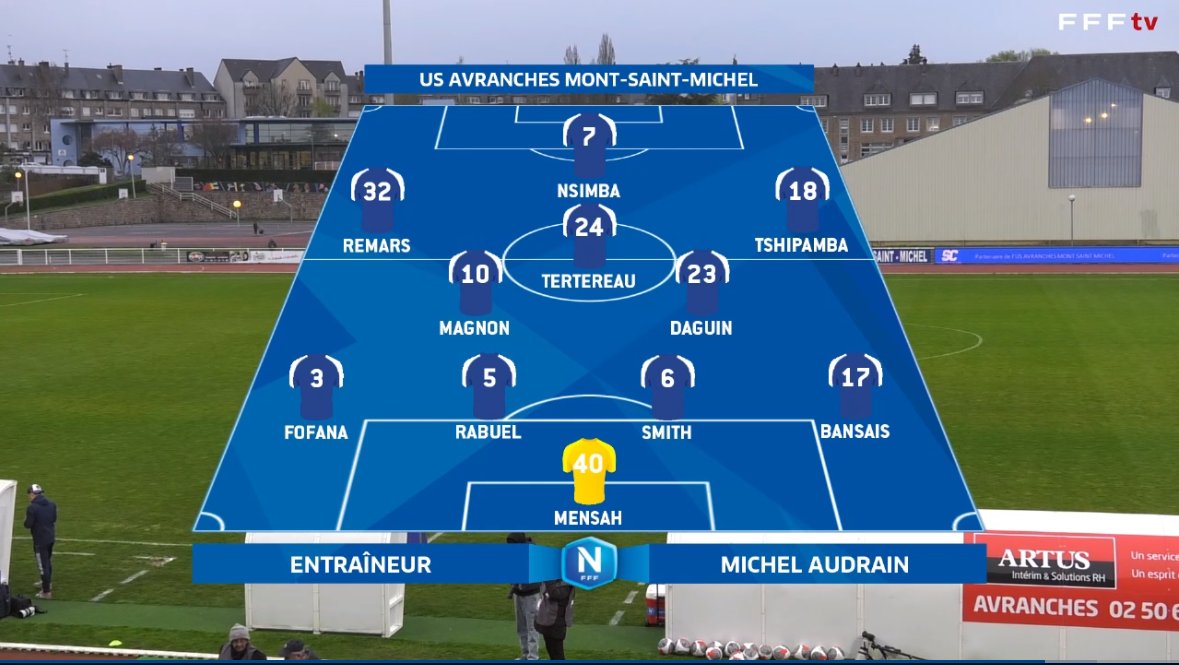 2nivergos's tweet image. Très content de revoir Michel Audrain même s'il a laissé @akerouedan sur le banc à #Avranches ...
#Football #NationalFFF  @USAvrMSM_Off @FCVB_officiel #USAFCVB