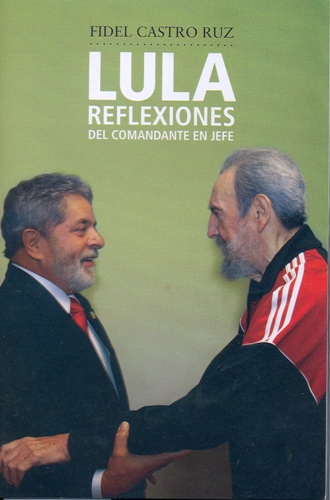 📖 Reflexiones del #FidelCastro 👌El #ComandanteEnJefe relata el encuentro con el Presidente de Brasil, Luiz Inácio Lula da Silva, que de forma espóntanea decidó visitar Cuba por segunda vez como presidente, aunque la salud del Comandante no le garantizara el encuentro con él.