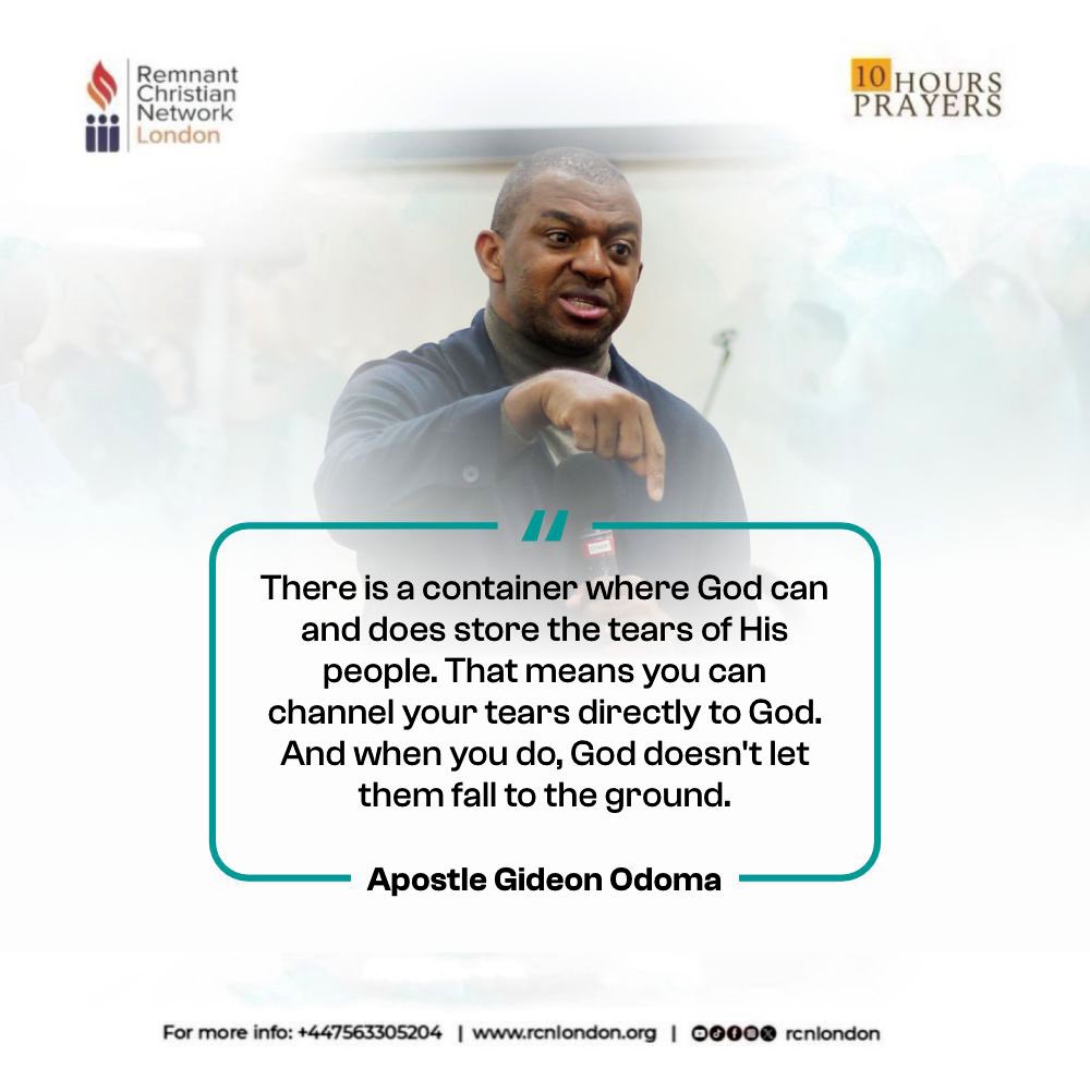rcn_london's tweet photo. Excerpts || Apostle Gideon Odoma || March 10 Hours Prayers

#ApostleGideonOdoma 
#RCNLondon 
#10HoursPrayers https://t.co/l51pOaSjVp