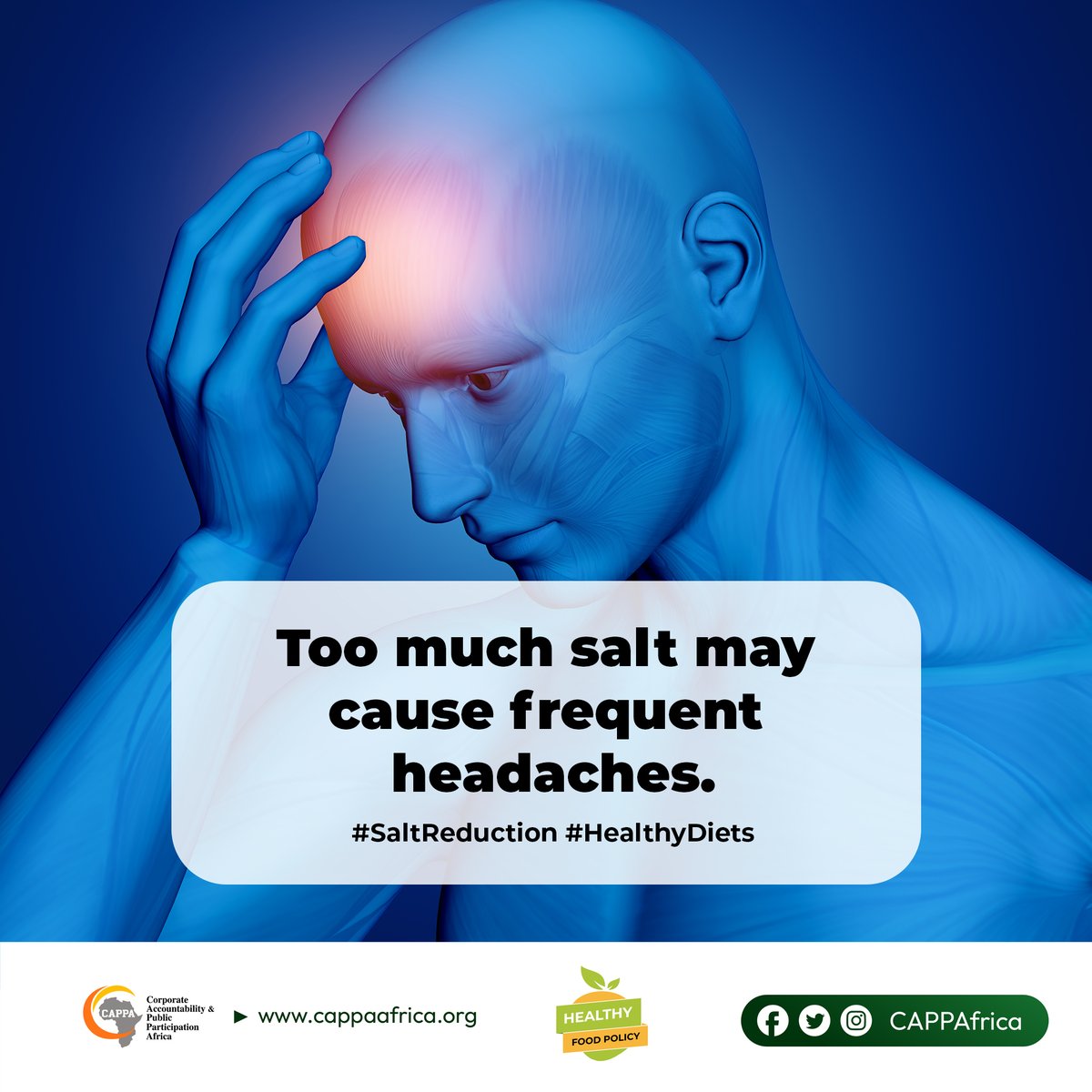 Reduce salt now! #SaltReduction #HealthyDiets