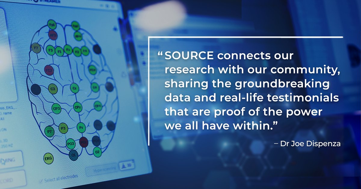 The new documentary SOURCE – It’s Within You celebrates the important work being done by our scientific research team. This long journey began with Dr Joe’s hypothesis about a higher intelligence within us and our ability to heal ourselves. Learn more: bit.ly/3Vyxw3Z