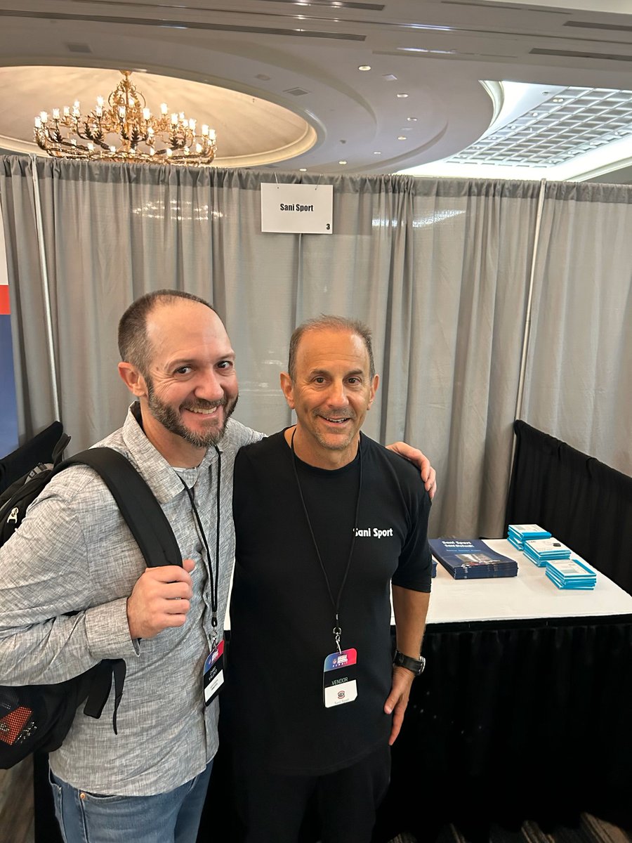 Always good to see some familiar faces at the
<a href="/NFL/">NFL</a> Equipment Manager's show. Wishing Gus &amp; Chris nothing but the very best for the upcoming seasons!