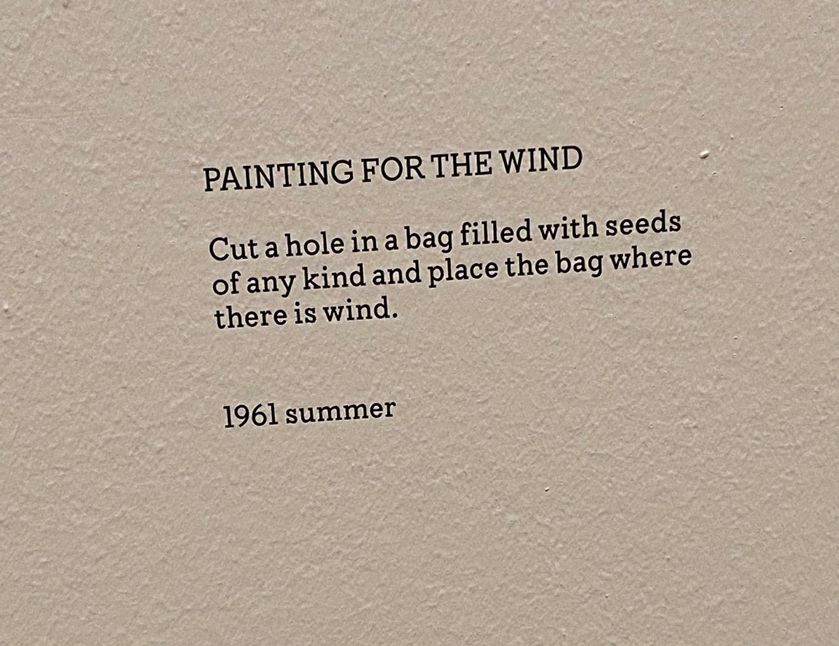 Maybe I needed to see this today from Yoko Ono at the Tate...