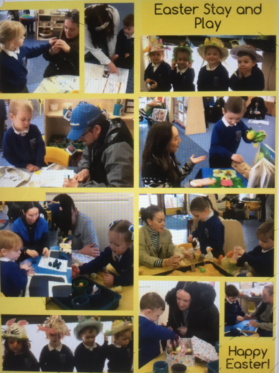 Thank you to everyone who has sent in Easter bonnets (they are amazing) and to all the family members who joined us for Nursery Stay and Play this afternoon. What a lovely last week of term we are having! 🐣🐥 #WWPAEYFS