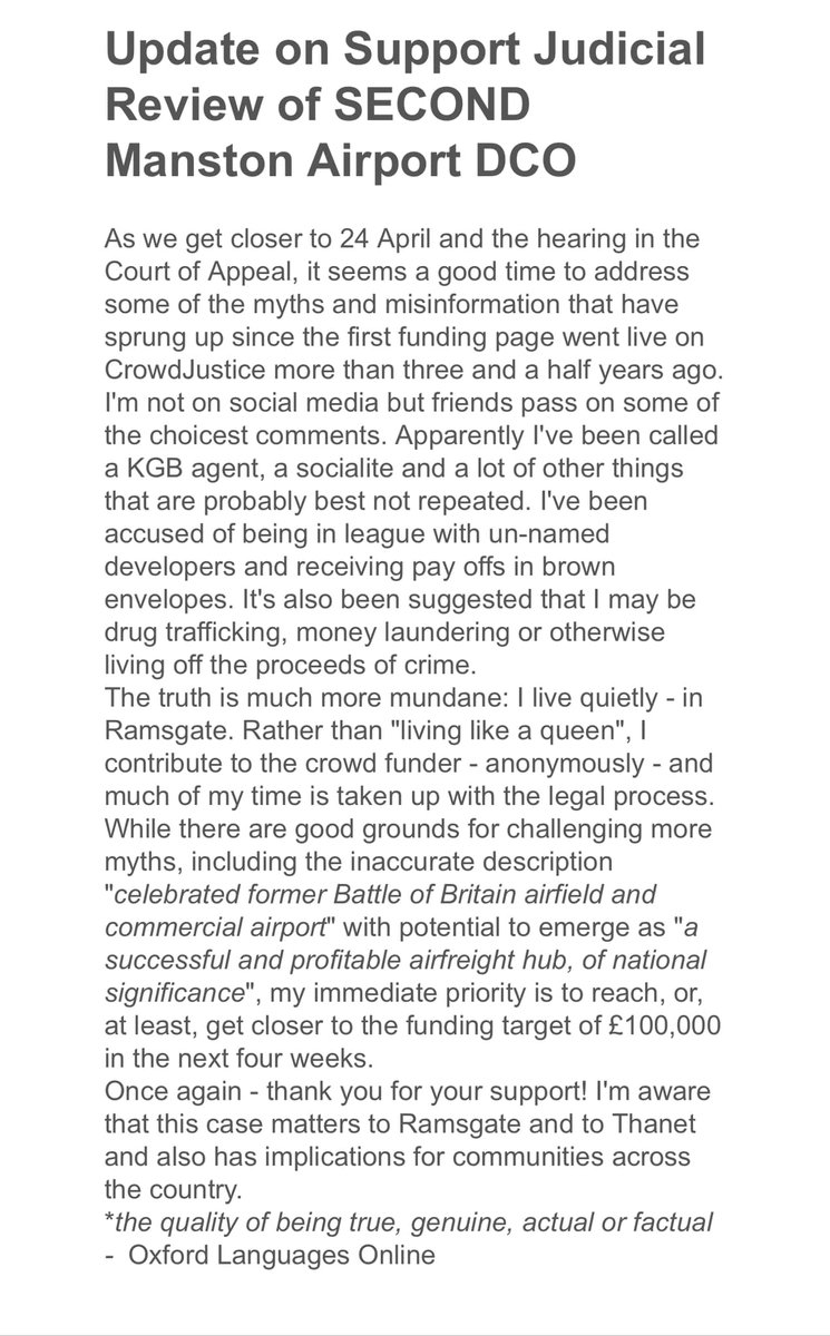 Barry James (@mongoose3228) on Twitter photo seems numpties being numpties
Pro Manston supporters being abusive
There are no developer bribes no matter their stupid comments.
Certainly <a href="/RSPManston/">RSP Manston</a> got £8.5Million of taxpayers money.
wonder why they ignore that? seems numpties being numpties
Pro Manston supporters being abusive
There are no developer bribes no matter their stupid comments.
Certainly <a href="/RSPManston/">RSP Manston</a> got £8.5Million of taxpayers money.
wonder why they ignore that?