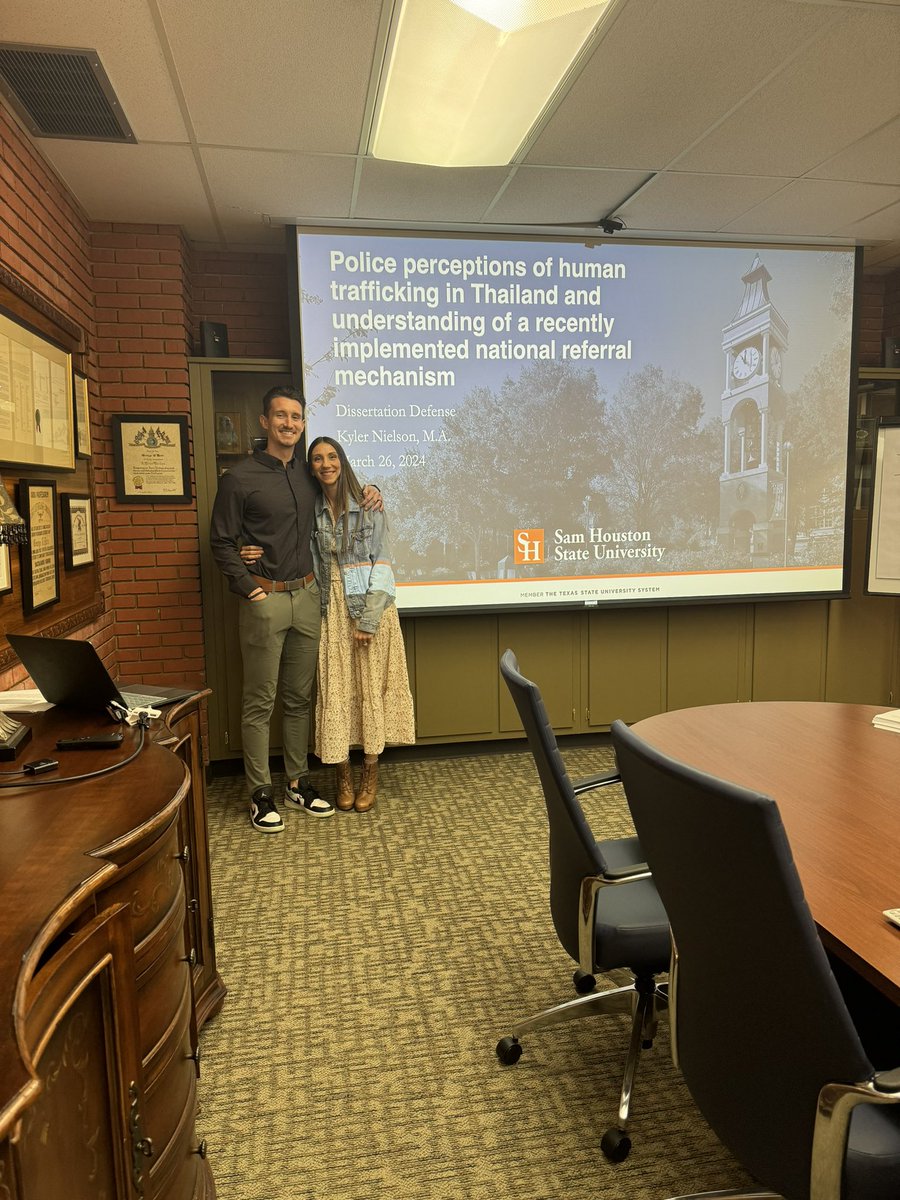 Kyler Nielson (@k_nielson32) on Twitter photo Successfully defended my dissertation today and became Dr. Nielson. So appreciative of my committee members: Drs. Jurg Gerber, Yan Zhang, and <a href="/Laura_Iesue/">Laura Iesue, PhD 🇺🇦</a>. I have been lucky to work with such great mentors. Excited for the next chapter! <a href="/CJCSamHouston/">Dept. of Criminal Justice & Criminology @ SHSU</a> Successfully defended my dissertation today and became Dr. Nielson. So appreciative of my committee members: Drs. Jurg Gerber, Yan Zhang, and <a href="/Laura_Iesue/">Laura Iesue, PhD 🇺🇦</a>. I have been lucky to work with such great mentors. Excited for the next chapter! <a href="/CJCSamHouston/">Dept. of Criminal Justice & Criminology @ SHSU</a>