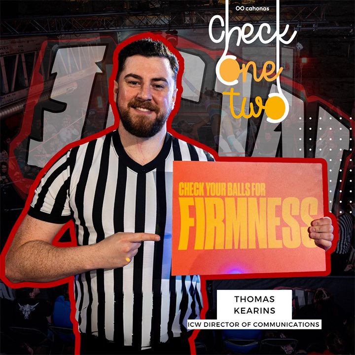 🎙️ Episode 12 of @CheckOneTwoPod is out now! Dive 'Beyond the Mat' with Thomas Kearins as we explore the world of wrestling, the art of refereeing, and the impact beyond the ring. 🤼‍♂️💥 @thomaskearins, a champion for @cahonasscotland, shares his journey and charity efforts.