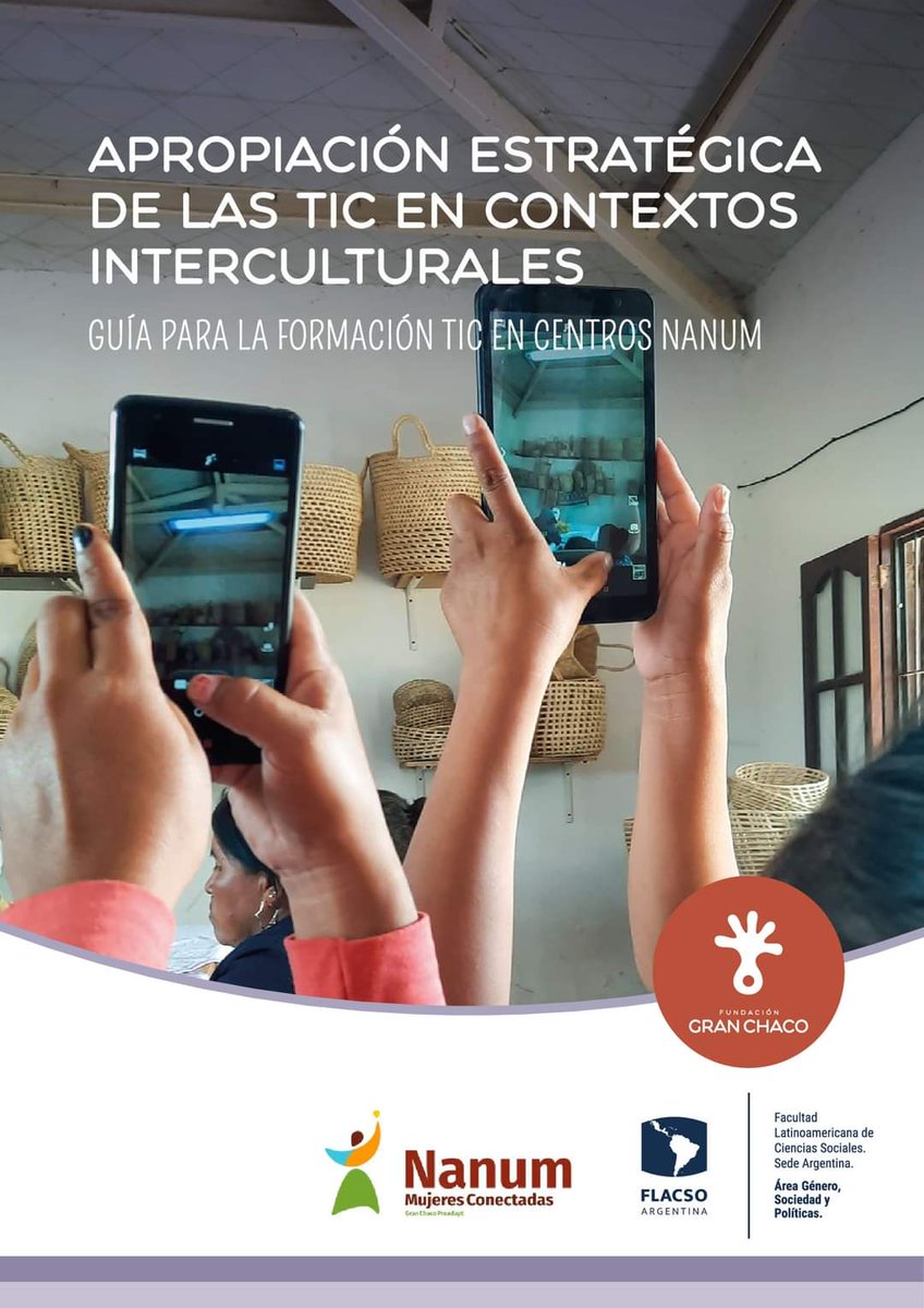 🖥️ ✍️ Nueva guía para la formación TIC

Diseñado junto a <a href="/fgranchaco/">Fundación Gran Chaco</a> para los Centros #Nanum.

Una herramienta para quienes enseñan en contextos diversos donde funcionan estos centros de conectividad.

➡️ Descarga gratuita: catunescomujer.org/apropiacion-es…