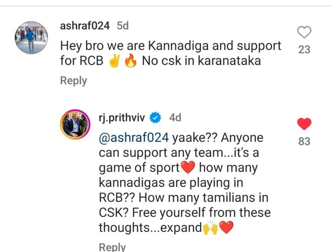 RJ Prithvi bodied IPL Kannadiga's 😂🔥