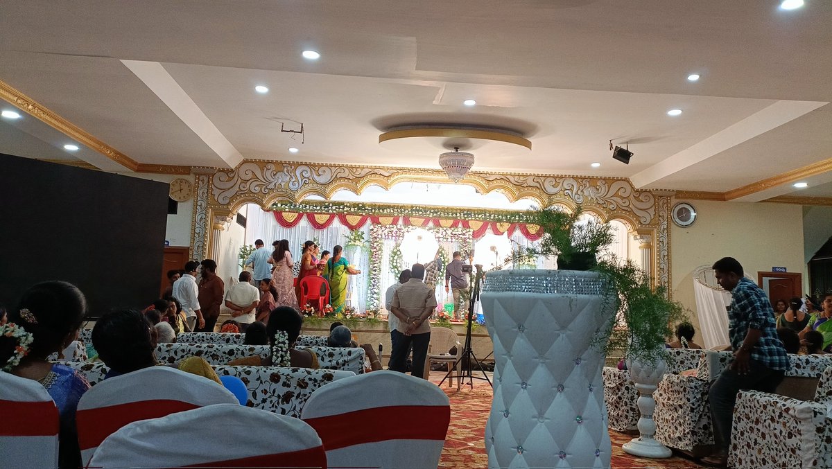 Attending marriage at @Kiran_Abbavaram 's #SRKalyanamandapam