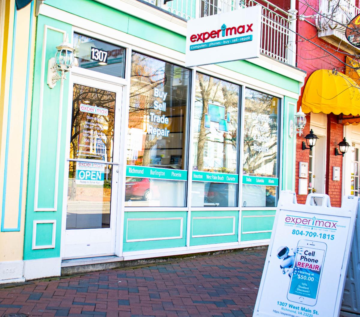 Come say hi! Need computer help? In the market for a new phone? Drop by our Main Street location, 1307 W Main St, Richmond, VA 23220, and our X-perts will be there to help. No reservations needed. #LocalBusiness #Experimax #RVABusiness