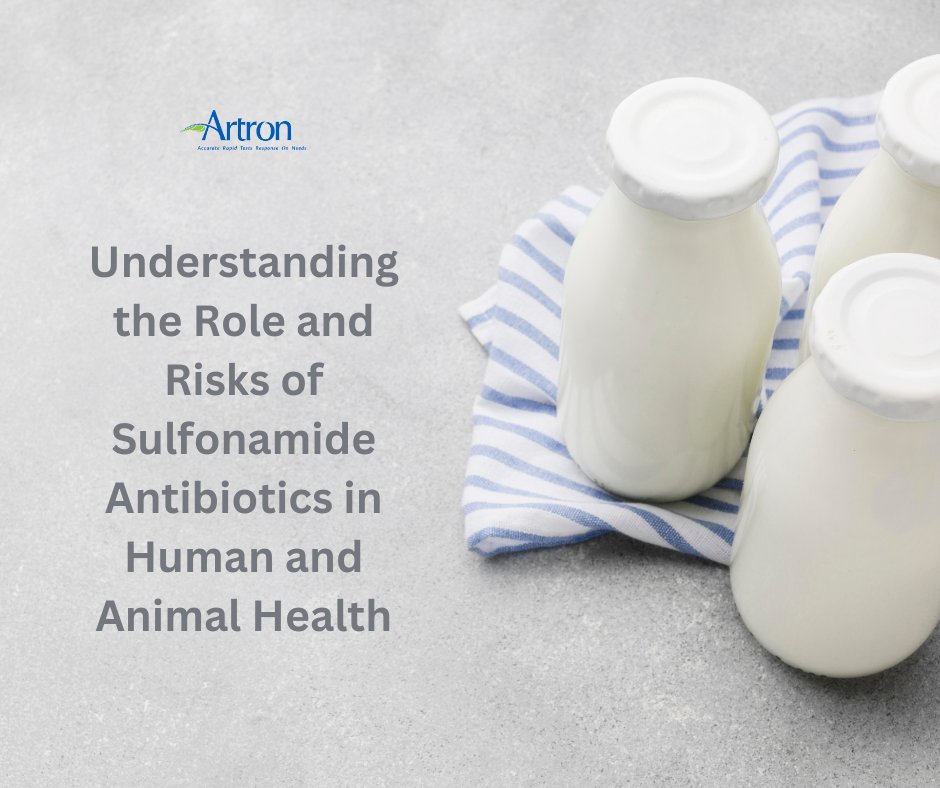 #Sulfonamides is commonly used as a broad-spectrum #antibioticdrug for the treatment of both human and animal #bacterialinfections. Sulfonamide antibiotics are not readily biodegradable and could possibly cause various side effects and allergic reactions.
#IVD #artron