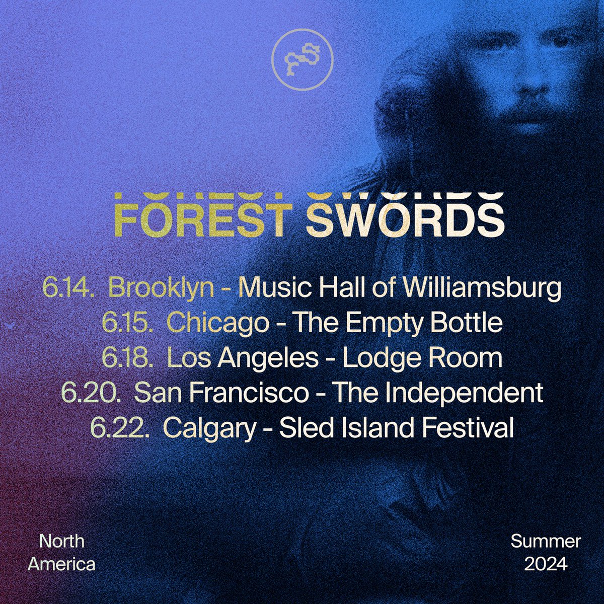 North American dates🔩 My first time back since forever On sale Friday: forestswords.co.uk/live 🌿