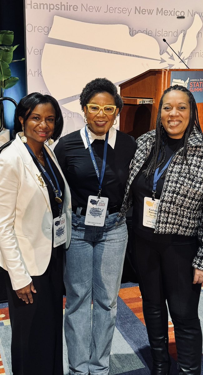 It’s the “New Project CEOs” at the #AVSummit24 in D.C. #ExpandTheElectorate #Vote #TrustBlackWomen 
@NewGAProject 
@NewNCProject 
@NewPennsylvania