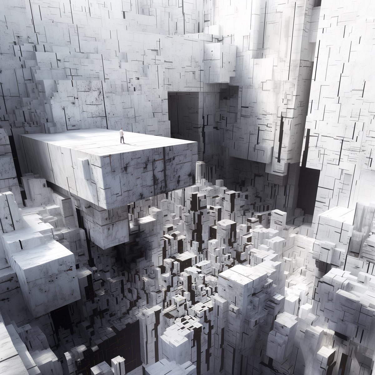 Beep_Bob_Boop's tweet photo. Cubitopia
#cubic #Geometry #cubicArt #modernaesthetics #VisualArt #eternal #dontlookdown #midjourneyArt #fantasyart #AIArtwork #AiArt #AIイラスト #AIアート #architecture #trippy #fantasyArt #ConcreteJungle https://t.co/BtPB7cHMnC