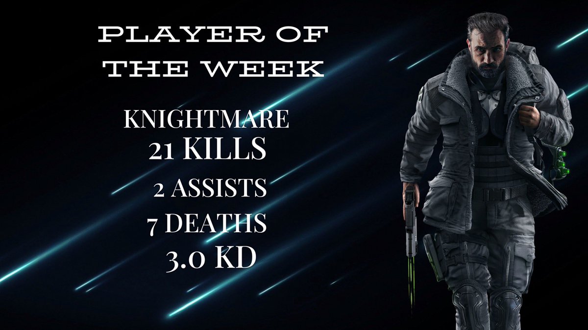 Player Of The Week (W2) Knightmare😎
