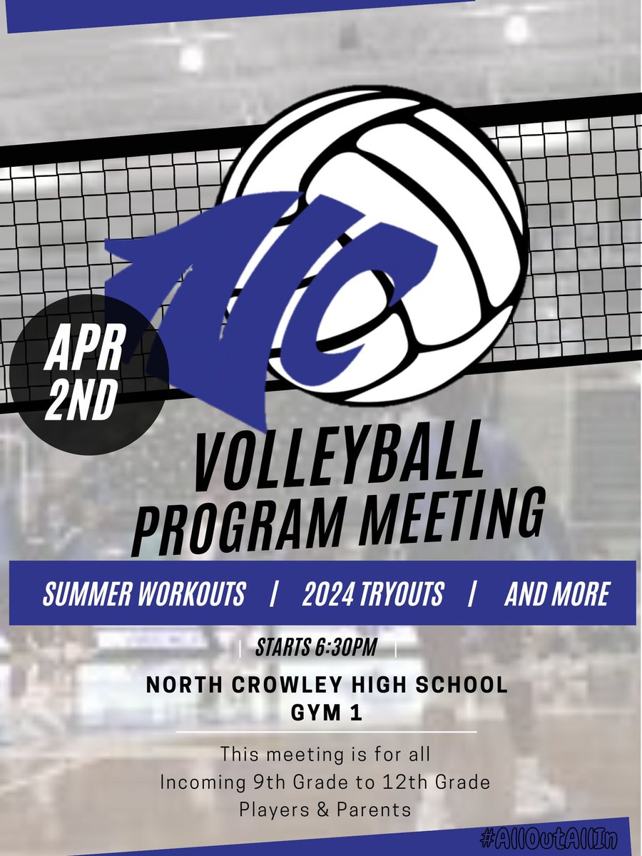 North Crowley Women’s Volleyball tweet media