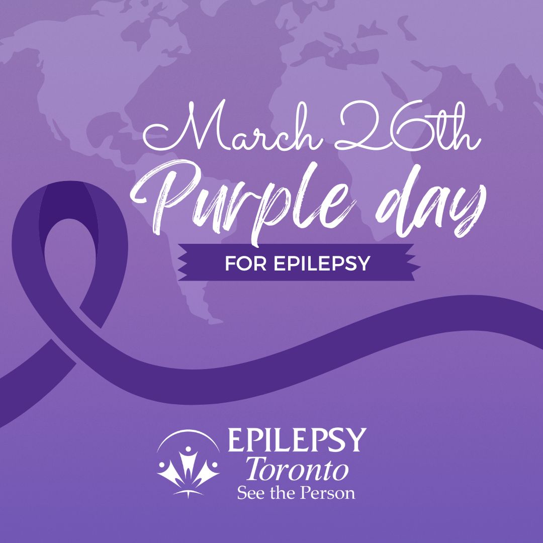 Today it's Purple Day for Epilepsy! 📷 How are you celebrating? Let's raise awareness together by wearing purple and spreading the word about epilepsy. 
#PurpleDay #EpilepsyAwareness #Endepilepsystigma #Epilepsy #EpilepsyToronto #Epilepsycommunity #Purplepower