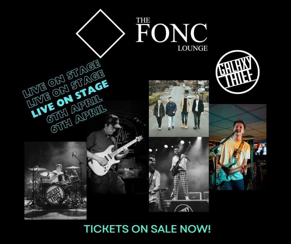 NEW SHOW ANNOUNCEMENT 👇🏼 #TheFoncLounge #Swanage Saturday 6th April 2024 9pm-late 14+ (under 18s accompanied by adult) 🎫 eventbrite.com/e/galaxy-thief…