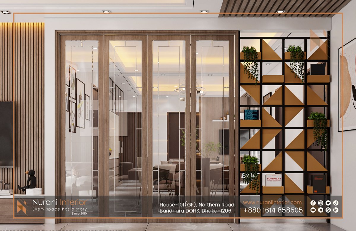 InteriorNurani's tweet photo. Experience the essence of comfort in your living spaces. Our designs prioritize functionality, making your home the ultimate oasis of relaxation.

Contact us at: 01614-858505, 01958-600100
Corporate Office: House-101(Ground Floor), Northern Road, Baridhara DOHS, Dhaka Cantonment. https://t.co/8qoOSaxaD2