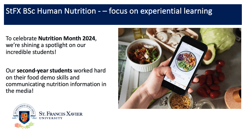 StFX Human Nutrition tweet media