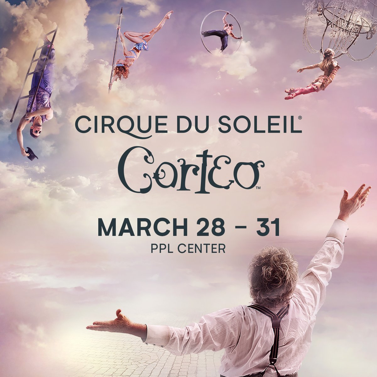 Elevate your week with the mesmerizing wonder of Cirque Du Soleil's Corteo! ✨ Tix at pplcenter.com🎟️
