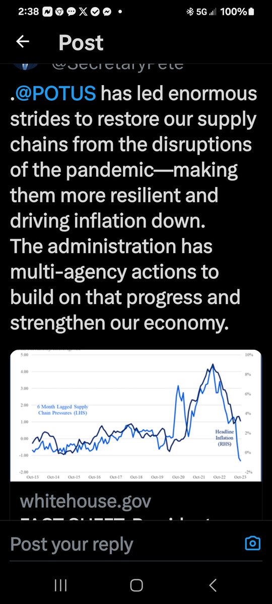 Andersonj2273's tweet photo. The government has declared war on Americans and the supply chain. 
#incompetentpotus 
#incompetentdot https://t.co/5Yht3xWlsc