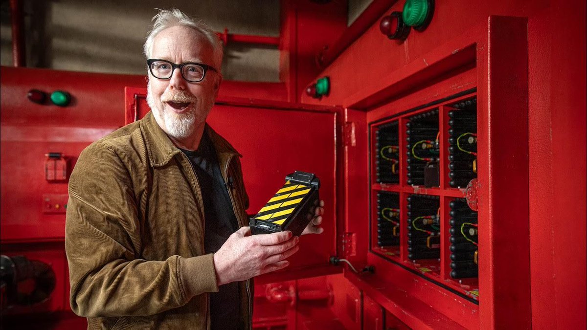 NEW! Adam Savage Tours the #Ghostbusters Research Lab Set! bit.ly/4aaBtAj