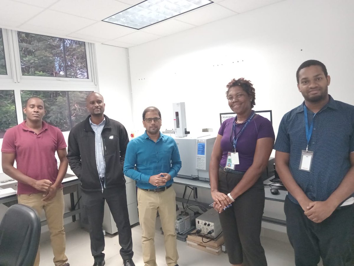 🇱🇨🫚Ahead of training in ginger production & nursery development in St Lucia, @FAOCaribbean 's Prof. Saravanakumar meets with reps from the Ministry of Agri, Fisheries, Food Security & Rural Dev. for initial consultations on ginger production in the country. #valuechains4change