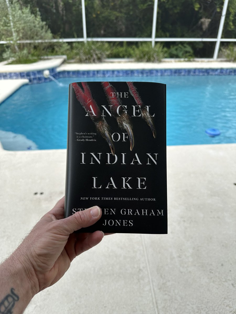 I forgot it was coming today. Can’t wait to dive in. @SGJ72  #theangelofindianlake