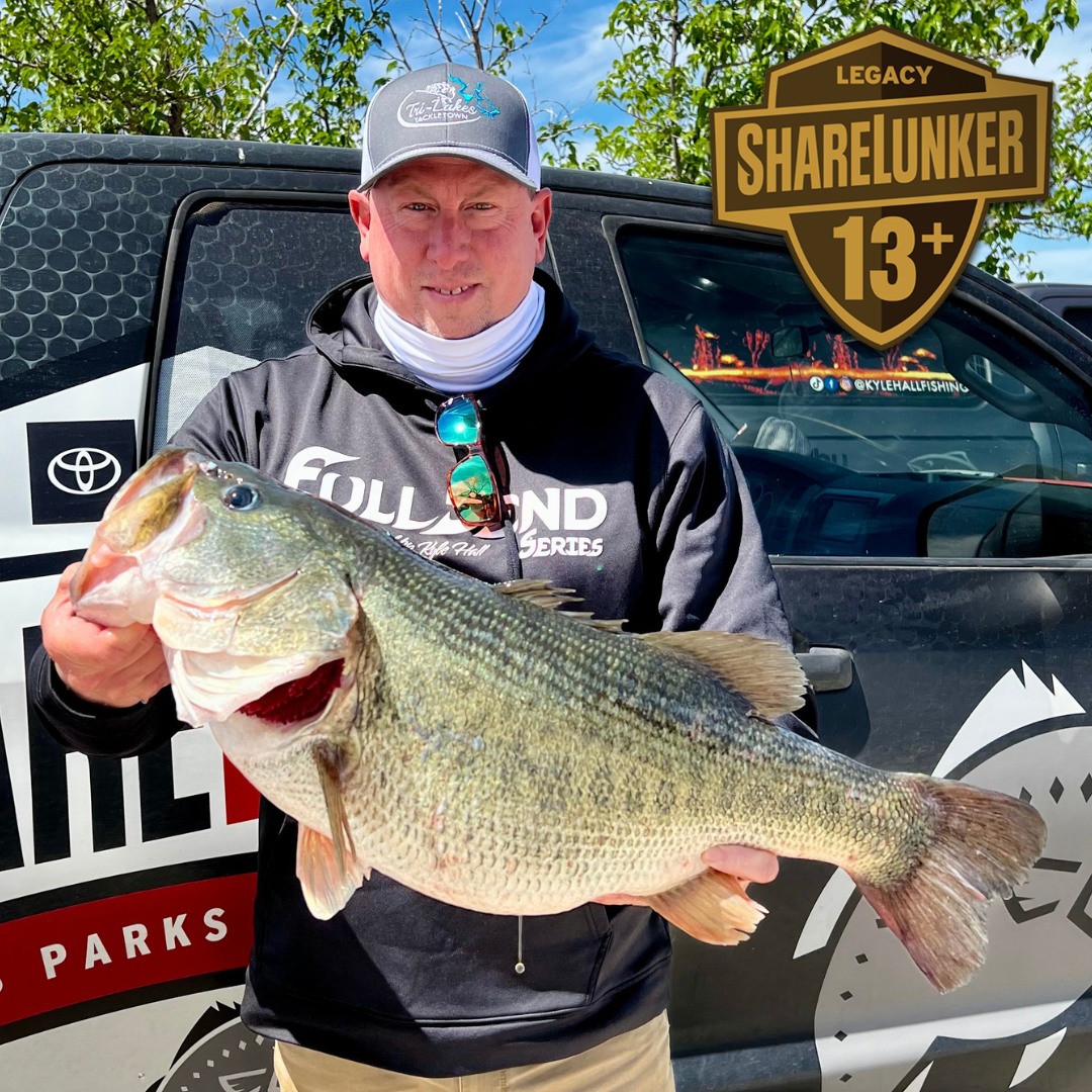 TPWD Fishing on X: ShareLunker 668 from O.H. Ivie was just caught, weighed  in at 13.14 lbs, and submitted by angler Keith Hall of Granbury, TX! Since  there are 10 Legacy fish